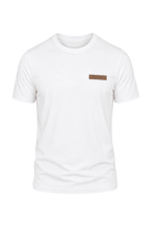 Vincentius Leather logo T-Shirt - White - Vincentius