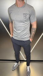 Vincentius Varsity Luxe T-Shirt - Grey - Vincentius
