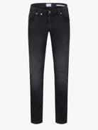 Luxury Edition Tailored Fit Jeans - Dark Grey/Black Patch - Vincentius